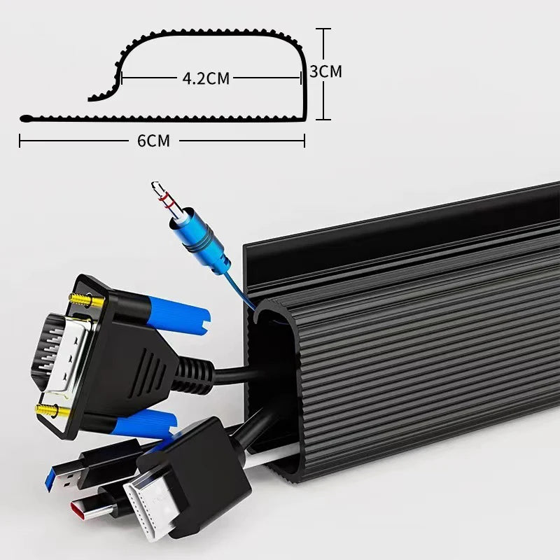 Desk Cable Management Channel