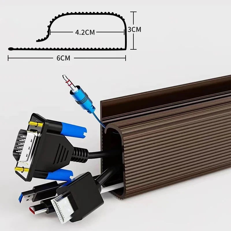 Desk Cable Management Channel