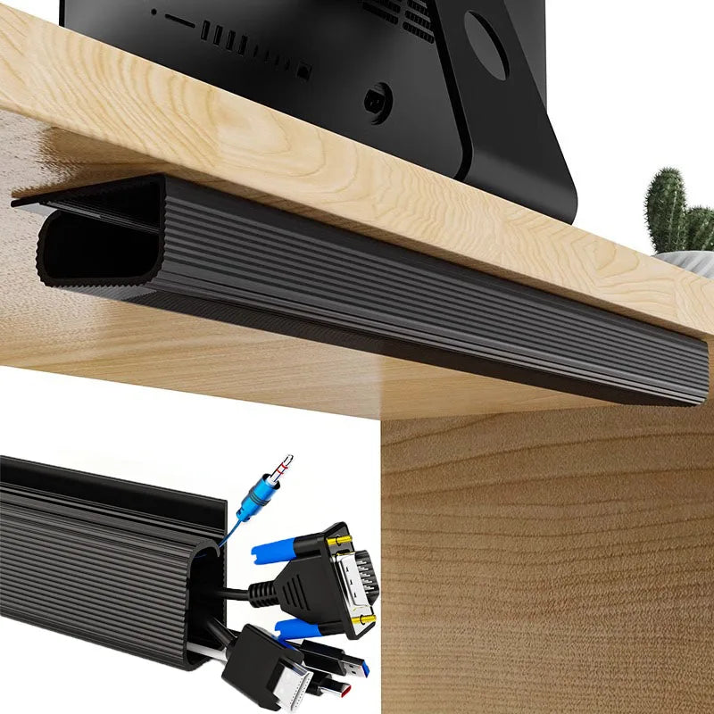 Desk Cable Management Channel